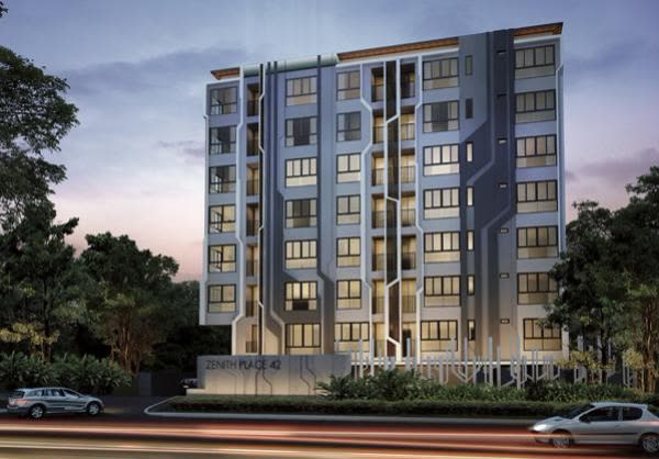 ซีณิธ เพลส สุขุมวิท 42 BTS เอกมัย 400 ม. ภาพที่ 1
